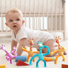Load image into Gallery viewer, Telescopic suction cup giraffe toy
