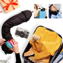 Load image into Gallery viewer, Stuffable Clothing Travel Neck Pillowcase

