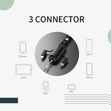 Load image into Gallery viewer, 3-in-1 Multi-function Data Cable Lanyard
