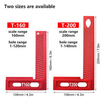 Load image into Gallery viewer, 160/200mm Square T-type Scriber Mark Tool
