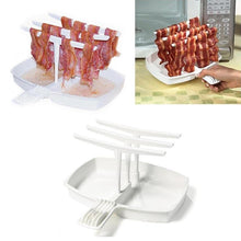 Load image into Gallery viewer, Microwave Bacon Cooker Tray Rack
