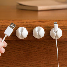 Load image into Gallery viewer, Multipurpose Silicone Cable Manager Clips
