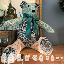 Load image into Gallery viewer, DIY Memory Bear Template Ruler Set
