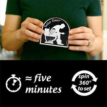 Load image into Gallery viewer, Toilet Shape Hourglass Timer

