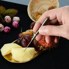 Load image into Gallery viewer, Retractable Titanium Toothpicks
