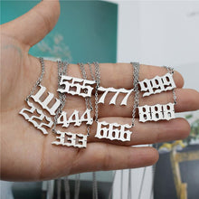 Load image into Gallery viewer, 111-999 Stainless Steel Pendant Necklace
