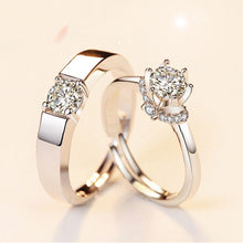Load image into Gallery viewer, Simple Adjustable Couple Rings
