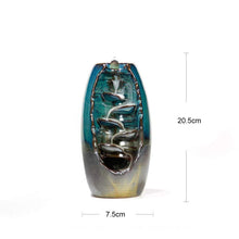 Load image into Gallery viewer, Mountain River Waterfall Back-flow Incense Holder
