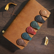 Load image into Gallery viewer, Magnetic Leather Bookmark
