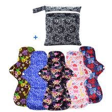 Load image into Gallery viewer, Washable sanitary napkins made of bamboo charcoal

