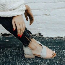 Load image into Gallery viewer, Women Daily Low Heel Panel Sandals
