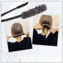Load image into Gallery viewer, Rhinestone Easy Bun Maker
