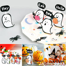 Load image into Gallery viewer, Cute Ghost Creative DIY Lollipop Decorated Card
