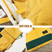 Load image into Gallery viewer, Canvas Literary Shoulder Bag, Portable Handbag
