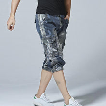 Load image into Gallery viewer, Denim Camouflage Overalls for Men
