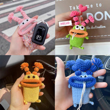 Load image into Gallery viewer, Handmade Crochet Key Case/Holder 
