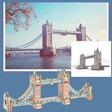 Load image into Gallery viewer, 3D Wood Architecture Puzzle
