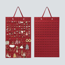 Load image into Gallery viewer, Felt Hanging Jewelry Organizer

