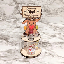 Load image into Gallery viewer, Christmas Mini Wine Bottle Holder
