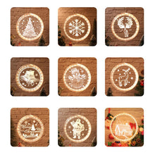 Load image into Gallery viewer, 3D Christmas Hanging Lamp
