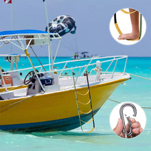 Load image into Gallery viewer, Portable Inflatable Boat Boarding Rope Ladder
