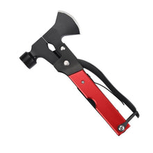 Load image into Gallery viewer, Steel Hammer Axe Multitool for Camping
