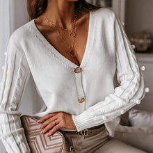 Load image into Gallery viewer, Knit Solid Casual Cardigan
