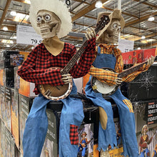 Load image into Gallery viewer, Funny Animated Dueling Banjo Skeletons

