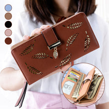 Load image into Gallery viewer, WOMEN'S WALLET WITH CUT-OUT DESIGN
