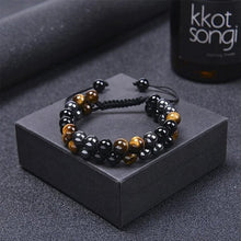Load image into Gallery viewer, Double-layered Gemstone Bracelet
