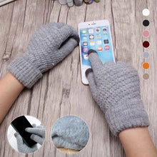 Load image into Gallery viewer, Jacquard Thick Touch Screen Gloves
