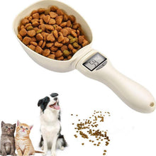 Load image into Gallery viewer, Digital Pet Food Measuring Scoop Feed Spoon
