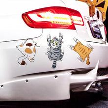 Load image into Gallery viewer, Cute Cat Cartoon Decal Car Stickers
