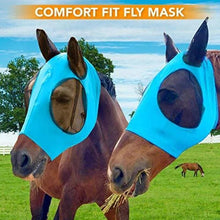 Load image into Gallery viewer, Anti-Fly Mesh Equine Mask

