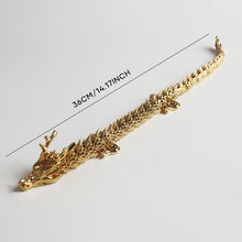 Load image into Gallery viewer, Gold Dragon with Movable Joints

