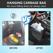 Load image into Gallery viewer, Waterproof Car Leather Trash Can

