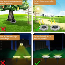 Load image into Gallery viewer, Solar Powered Floor Path LED Light
