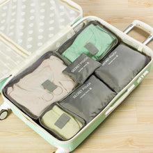 Load image into Gallery viewer, 6 pieces portable luggage packing cubes
