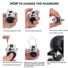 Load image into Gallery viewer, Anti-theft Telescopic Wire Lock
