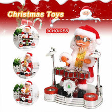 Load image into Gallery viewer, Santa Claus Band Christmas Electronic Music Toy
