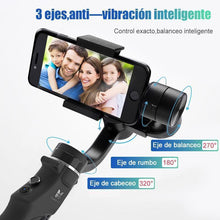 Load image into Gallery viewer, Handheld gimbal stabilizer smart spotlight tracking
