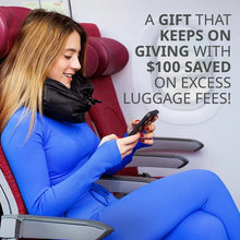 Load image into Gallery viewer, Stuffable Clothing Travel Neck Pillowcase
