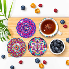 Load image into Gallery viewer, Diamond Crafts Coasters Diamond Painting Coasters (Mandala)
