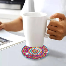 Load image into Gallery viewer, Diamond Crafts Coasters Diamond Painting Coasters (Mandala)
