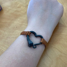 Load image into Gallery viewer, Handmade Love Horseshoe Nail Bracelet
