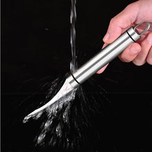 Load image into Gallery viewer, Stainless Steel Shrimp Whisker Peeler Tool
