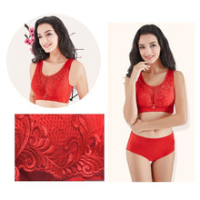 Load image into Gallery viewer, Embroidery Wireless Full Busted Anti Sagging Bras
