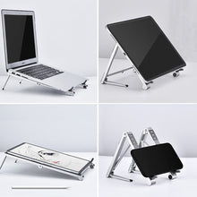 Load image into Gallery viewer, Portable Aluminum Foldable Laptop Stand
