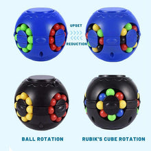 Load image into Gallery viewer, Magic Bean Rotating Cube Toy
