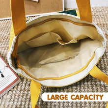 Load image into Gallery viewer, Canvas Literary Shoulder Bag, Portable Handbag
